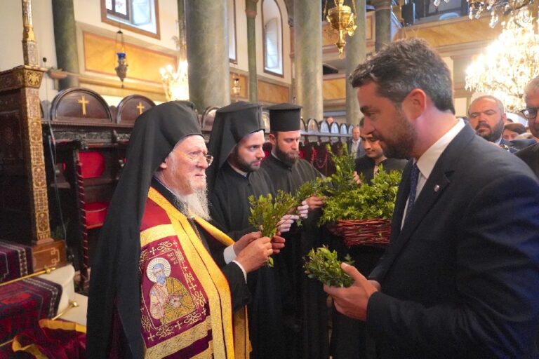 Στον Οικουμενικό Πατριάρχη ο Δήμαρχος Χανίων