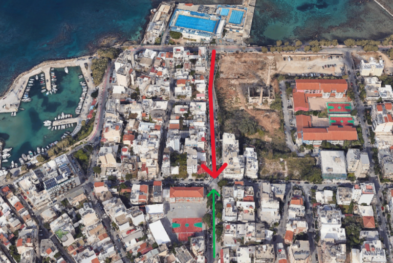 Χανιά: Εργασίες αλλαγής κατεύθυνσης κυκλοφορίας στη Νέα Χώρα