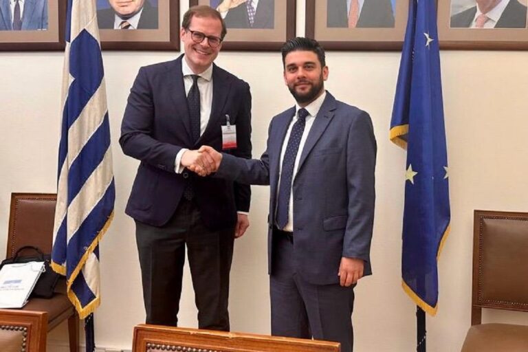 Συνάντηση αντιπροσωπείας Γερμανών Χριστιανοδημοκρατών με τον Διευθυντή της Κοινοβουλευτικής Ομάδας της ΝΔ