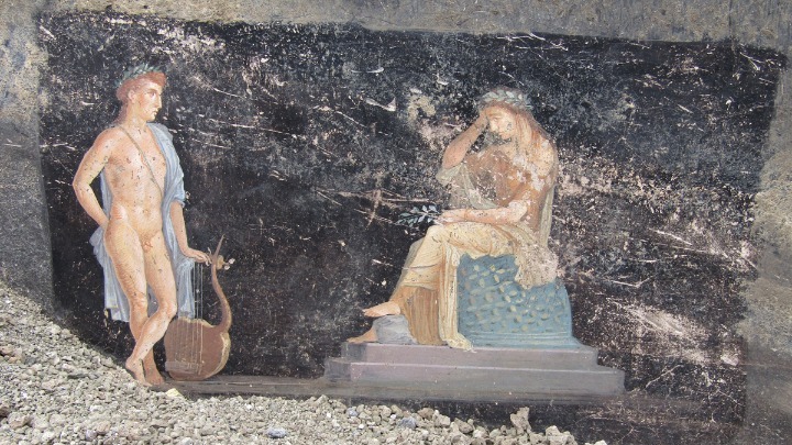 Πομπηία: Ανασκαφές έφεραν στο φως τοιχογραφίες με θέμα τον Τρωικό Πόλεμο