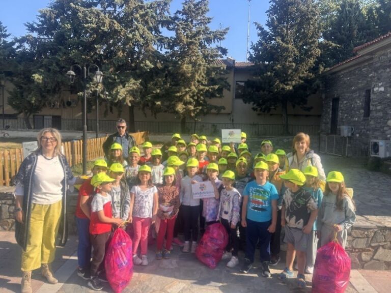 Το δημοτικό σχολείο Γόννων συμμετείχε στην εθελοντική εκστρατεία “Let’s Do It Greece”: