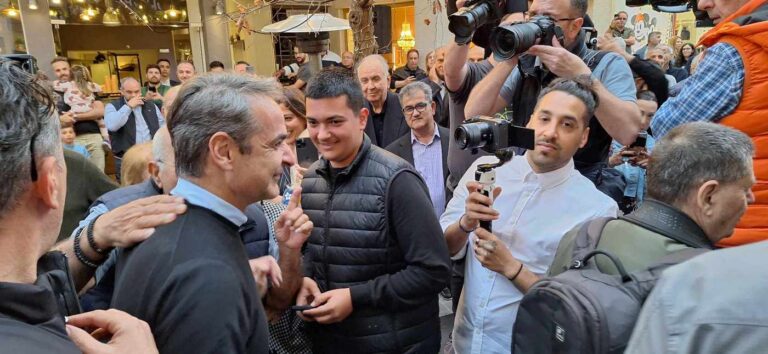 “Ισχυρή Νέα Δημοκρατία” ζήτησε από τη Ρόδο ο Κυριάκος Μητσοτάκης