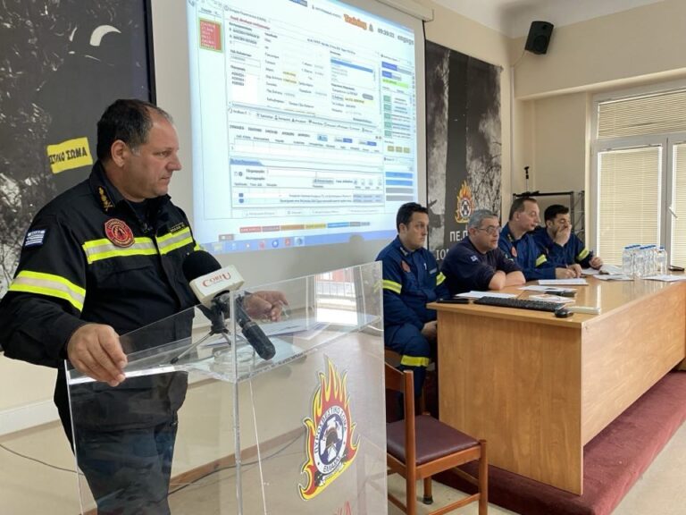 Κέρκυρα: Άσκηση επί χάρτου “Πυρσός 2024” στην Πυροσβεστική