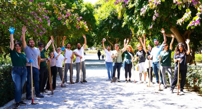 Δενδροφύτευση στον Δημοτικό Κήπο Ρεθύμνου