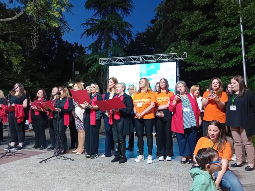 Λάρισα: Φώναξαν “ΟΧΙ” στη βία κατά των γυναικών