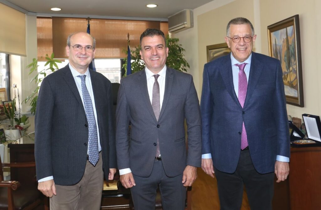 Οι αναπτυξιακές προοπτικές της Λάρισας στο επίκεντρο της συνάντησης του Δημάρχου Λαρισαίων με τον Υπουργό Εθνικής Οικονομίας