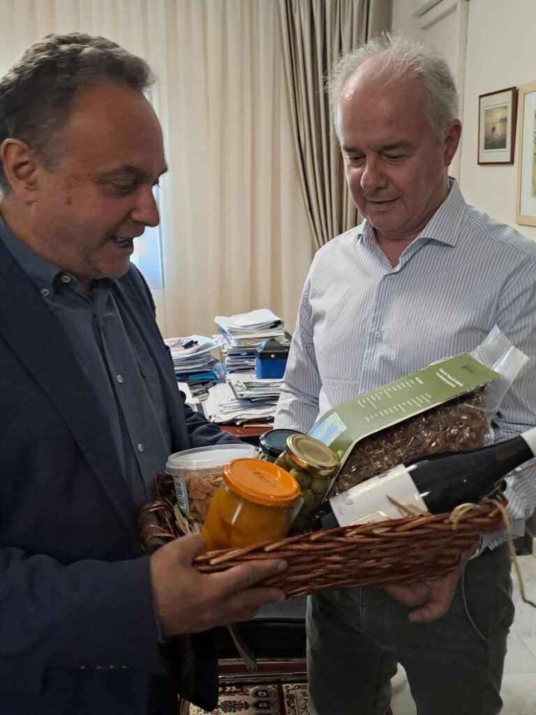 Στα Τέμπη ο Υφ. Αγροτικής Ανάπτυξης Στ. Κελέτσης