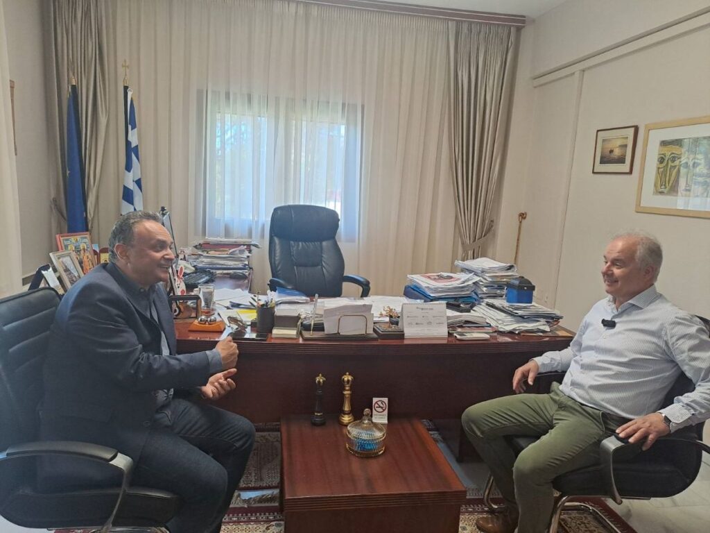 Στα Τέμπη ο Υφ. Αγροτικής Ανάπτυξης Στ. Κελέτσης