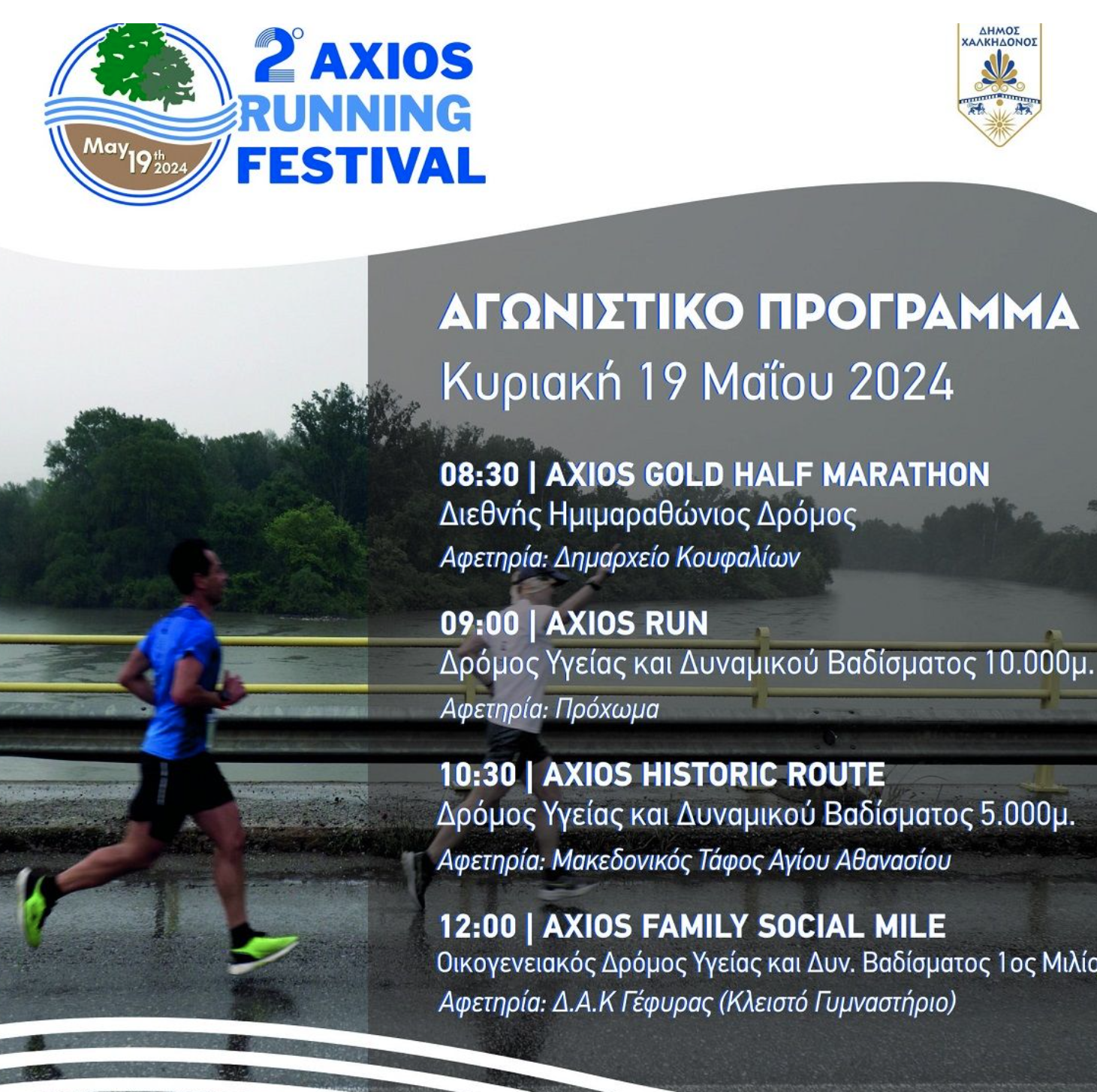 Θεσσαλονίκη: Κυκλοφοριακές ρυθμίσεις λόγω του 2ου Axios Running Festival