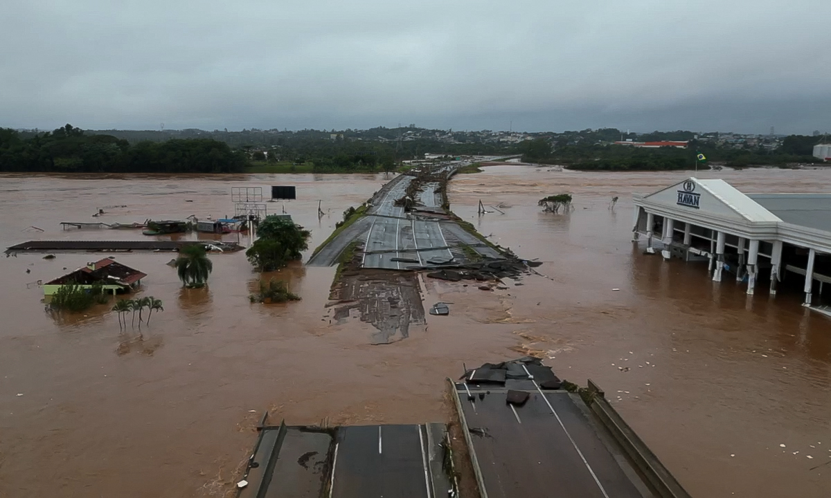 BRAZIL-WEATHER-FLOODS