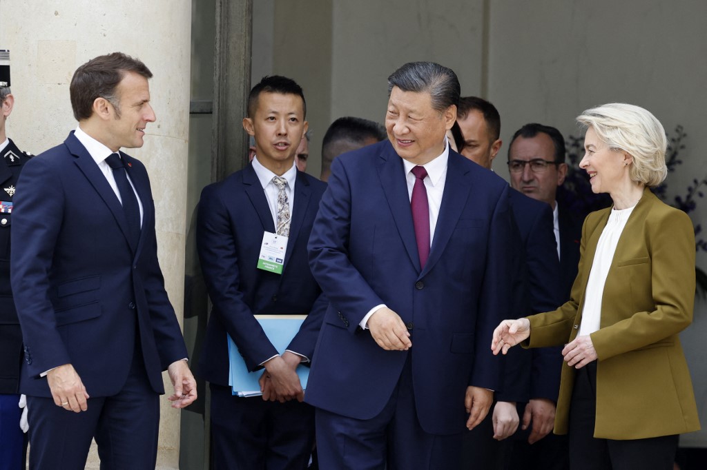 FRANCE-EU-CHINA-POLITICS-DIPLOMACY