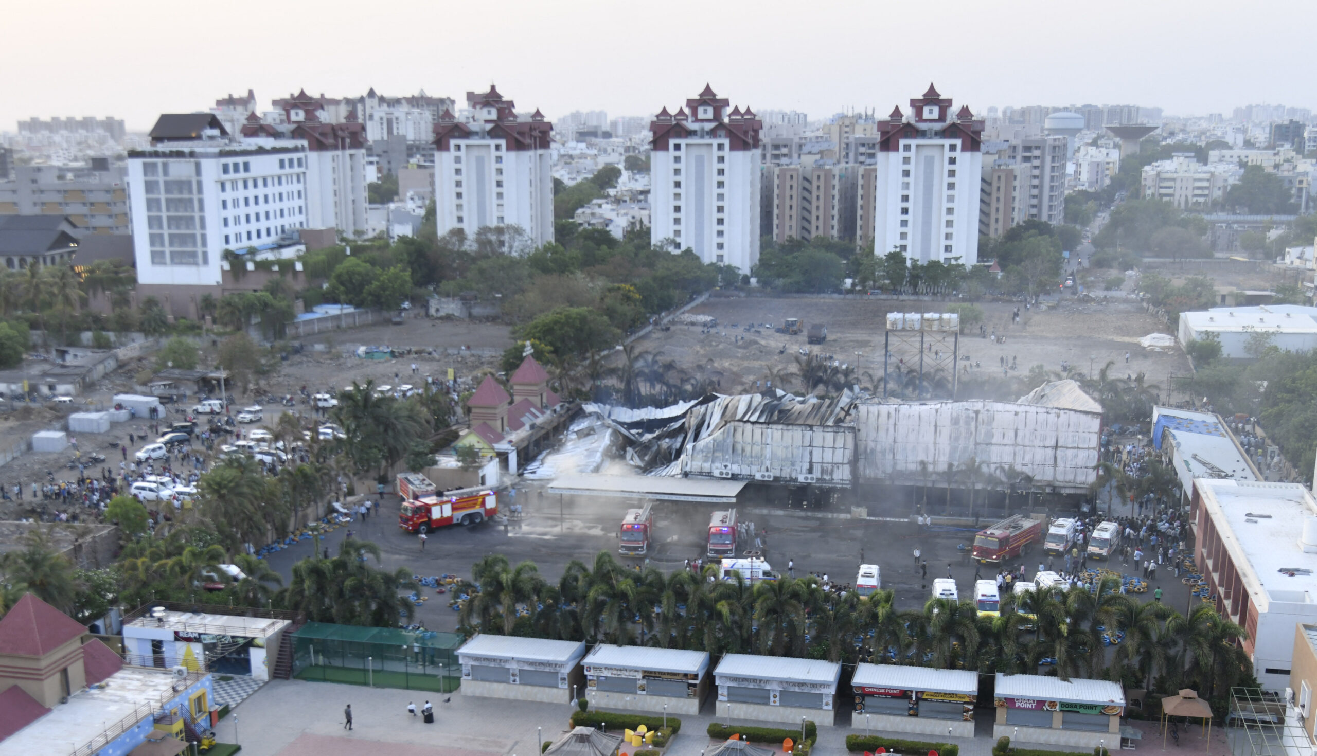 INDIA-ACCIDENT-FIRE