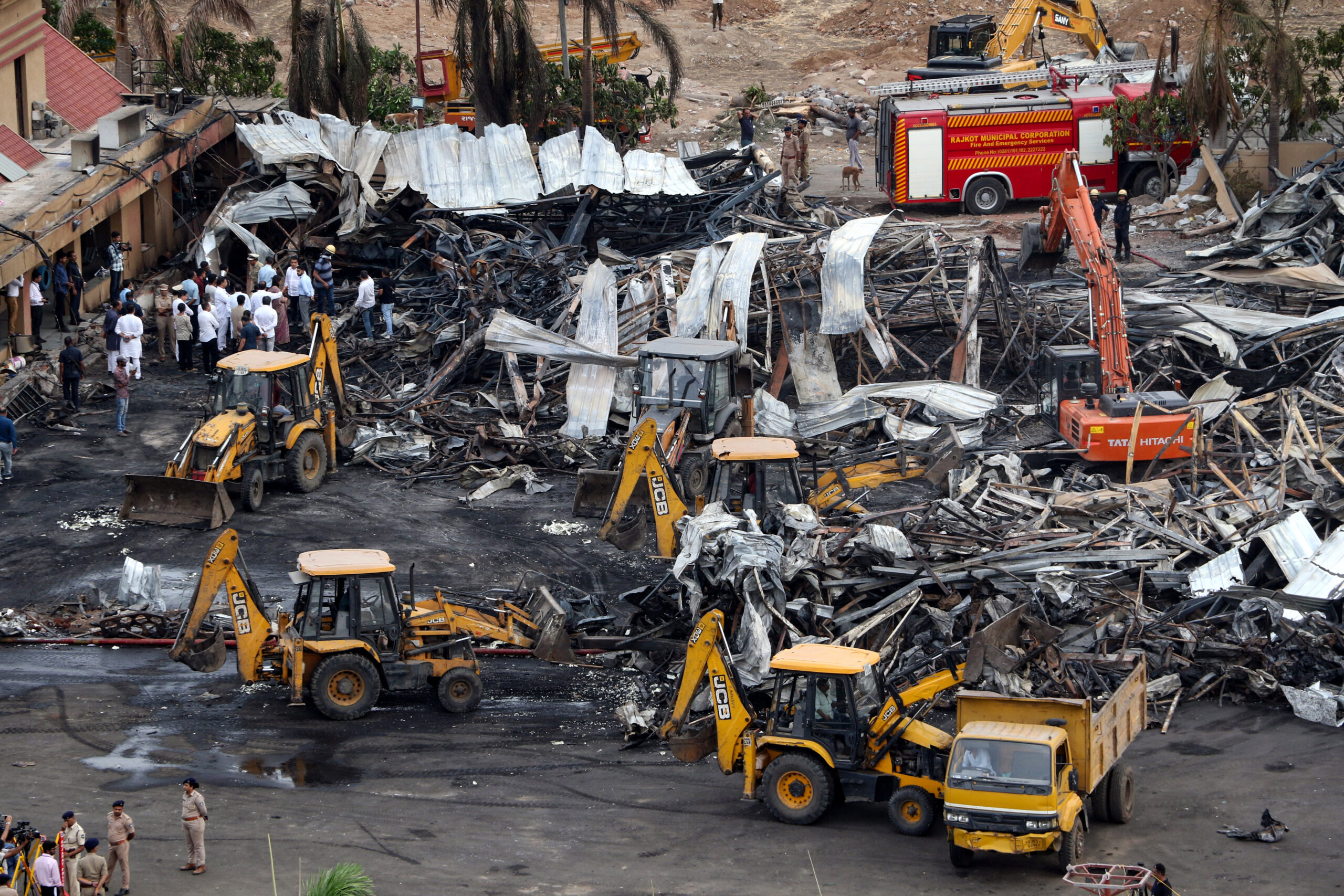 INDIA-ACCIDENT-FIRE