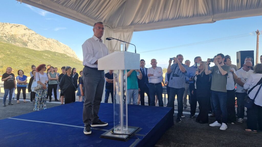 Αιτωλοακαρνανία: Εγκαινιάστηκε η νέα γέφυρα του Εύηνου