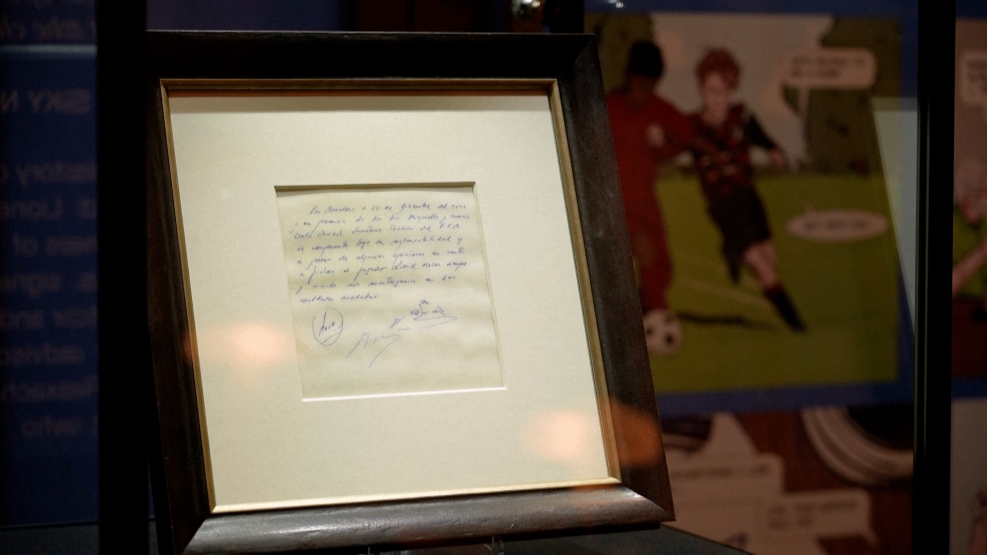 Η χαρτοπετσέτα με την πρώτη υπογραφή του Μέσι στην Μπαρτσελόνα πωλήθηκε για 1 εκατομμύριο δολάρια