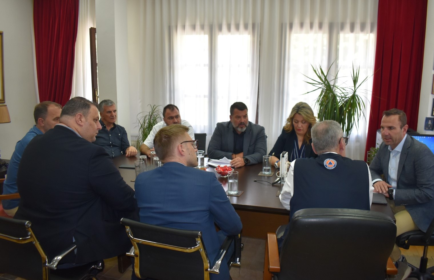 Καστοριά: Συνάντηση του Δημάρχου Γ.  Κορεντσίδη με τον Υφ. Κλιματικής Κρίσης Ε. Τουρνά