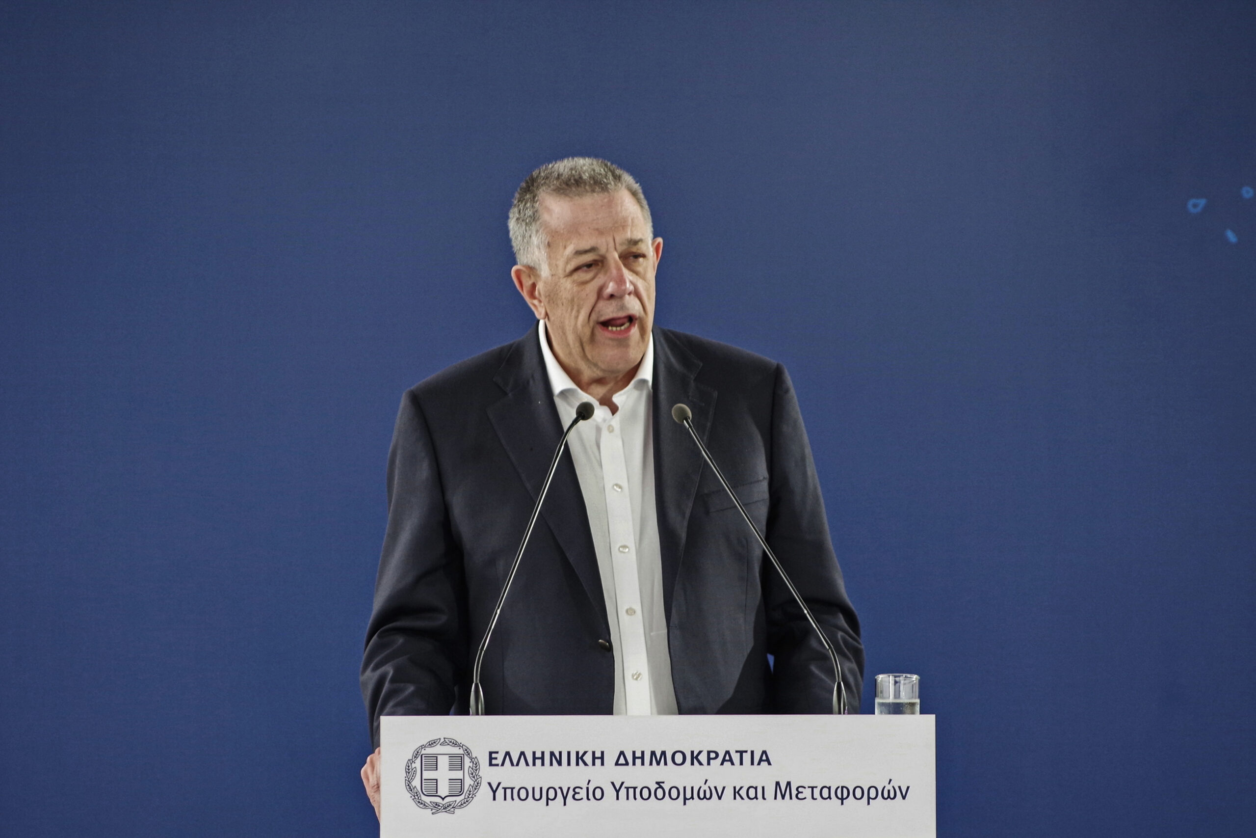 [369061] ΕΚΔΗΛΩΣΗ ΠΑΡΟΥΣΙΑ ΤΟΥ ΠΡΩΘΥΠΟΥΡΓΟΥ ΚΥΡΙΑΚΟΥ ΜΗΤΣΟΤΑΚΗ ΓΙΑ ΤΗΝ ΠΑΡΑΔΟΣΗ ΤΟΥ ΤΜΗΜΑΤΟΣ ΛΑΜΙΑ - ΚΑΛΑΜΠΑΚΑ ΤΟΥ Ε-65 (ΔΙΟΝΥΣΗΣ ΠΑΤΕΡΑΚΗΣ/EUROKINISSI)