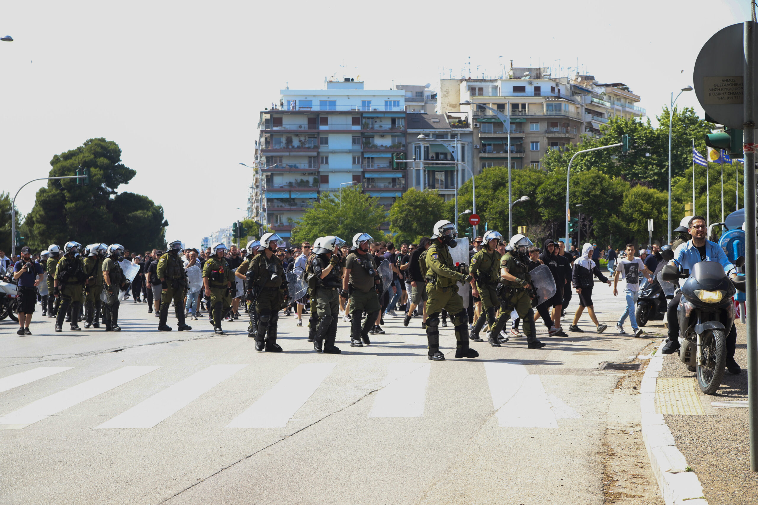 Θεσσαλονίκη: Επί ποδός η αστυνομία για το αποψινό ντέρμπι Άρης -ΠΑΟΚ- Μία σύλληψη για κατοχή σπάθας