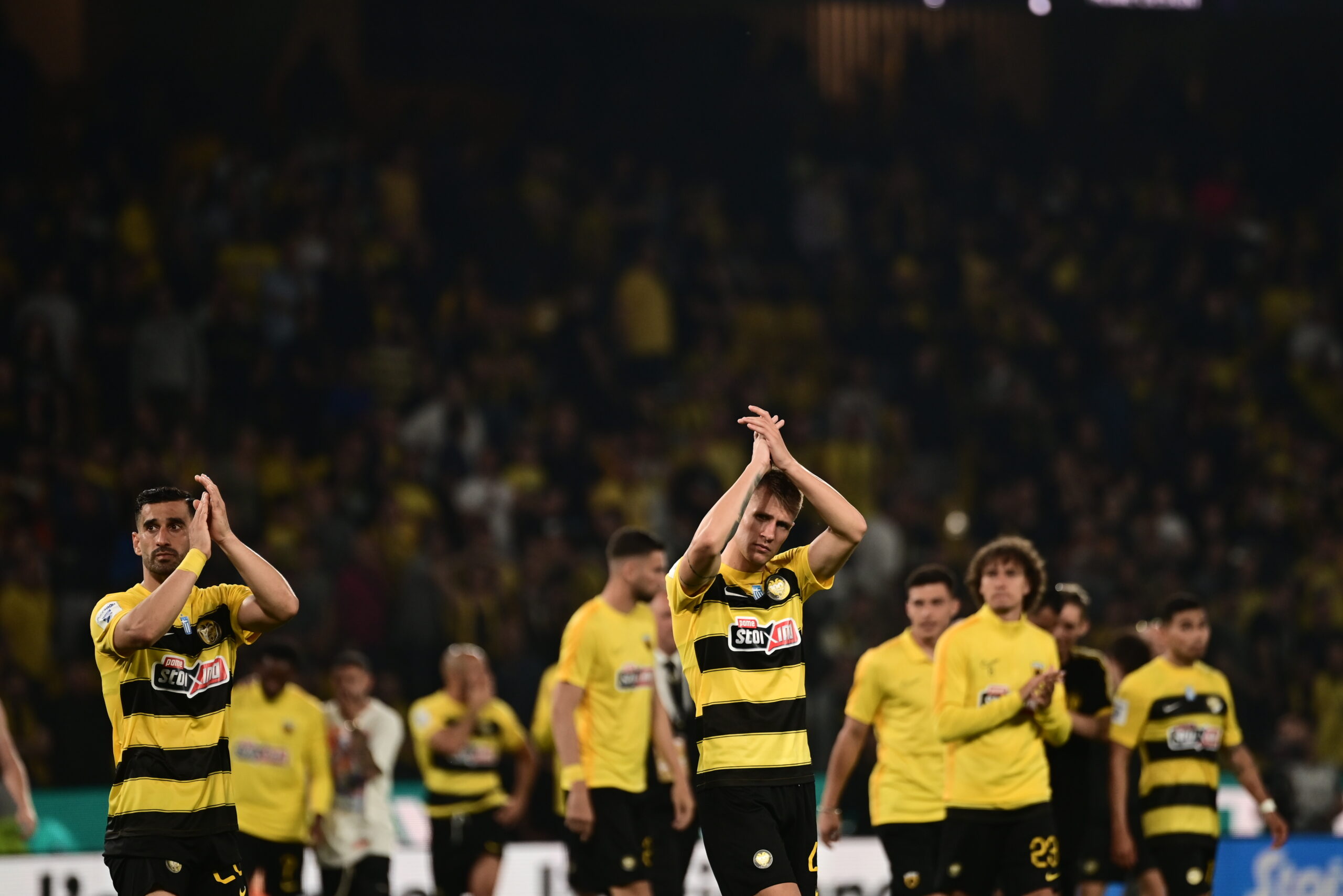 [369652] SUPERLEAGUE / PLAY OFFS / 2023-2024 / ΑΕΚ - ΠΑΣ ΛΑΜΙΑ (ΜΙΧΑΛΗΣ ΚΑΡΑΓΙΑΝΝΗΣ / EUROKINISSI)
