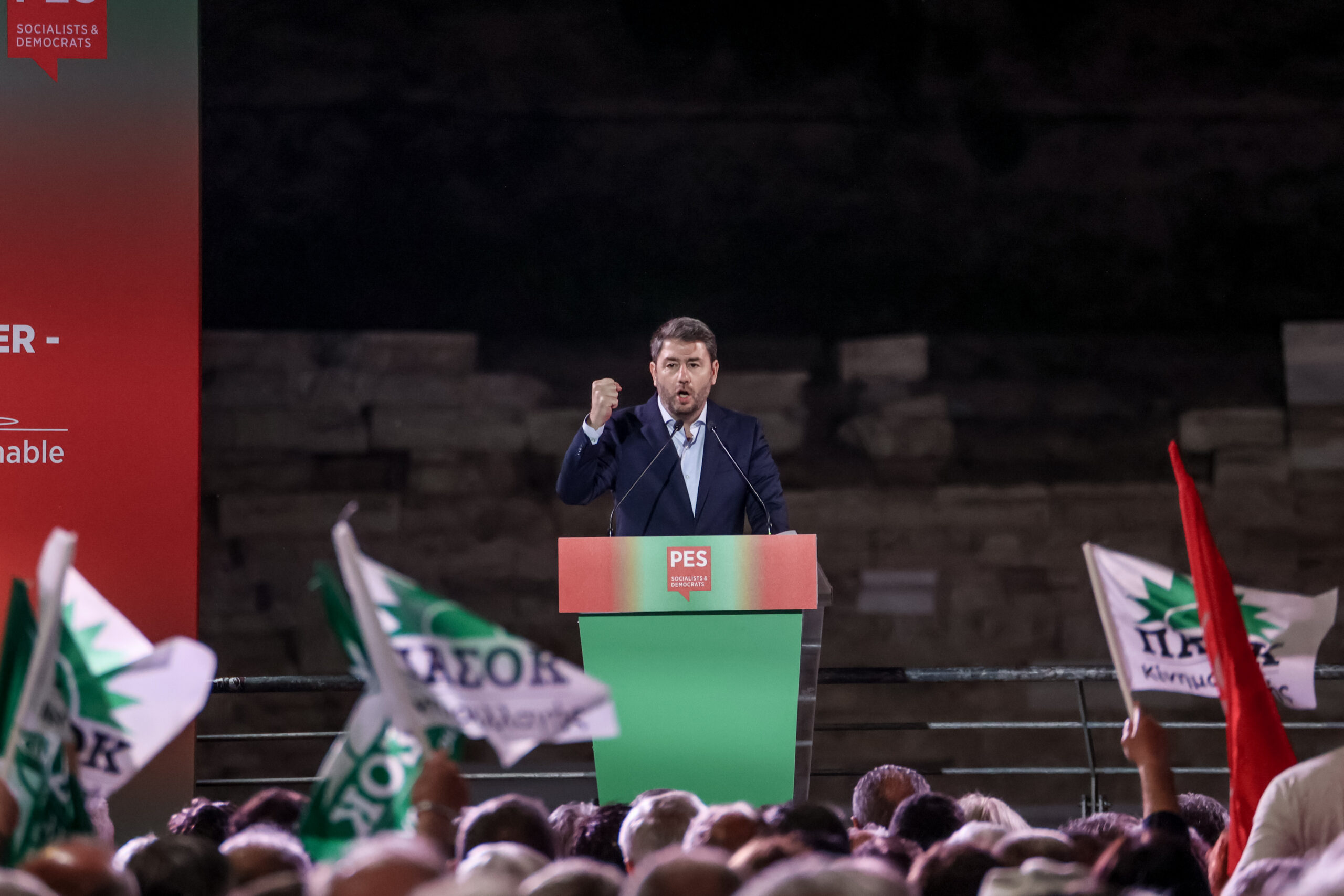 Ν. Ανδρουλάκης από τη Λάρισα: Στις 9 Ιουνίου το ΠΑΣΟΚ θα είναι για μία ακόμα φορά στην όχθη των νικητών