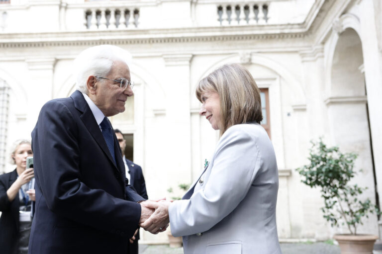 Η Κατερίνα Σακελλαροπούλου στο συνέδριο «The State of the Union 2024» στην Φλωρεντία