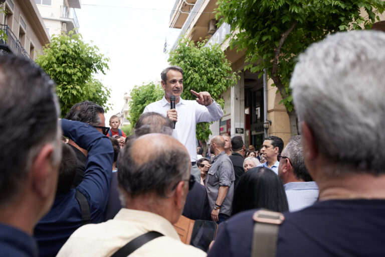 Περιοδεία Μητσοτάκη σε Αγρίνιο και Άρτα: «Να στείλουμε μήνυμα ώστε η φωνή της Ελλάδας να συνεχίσει να ακούγεται δυνατά στις Βρυξέλλες»