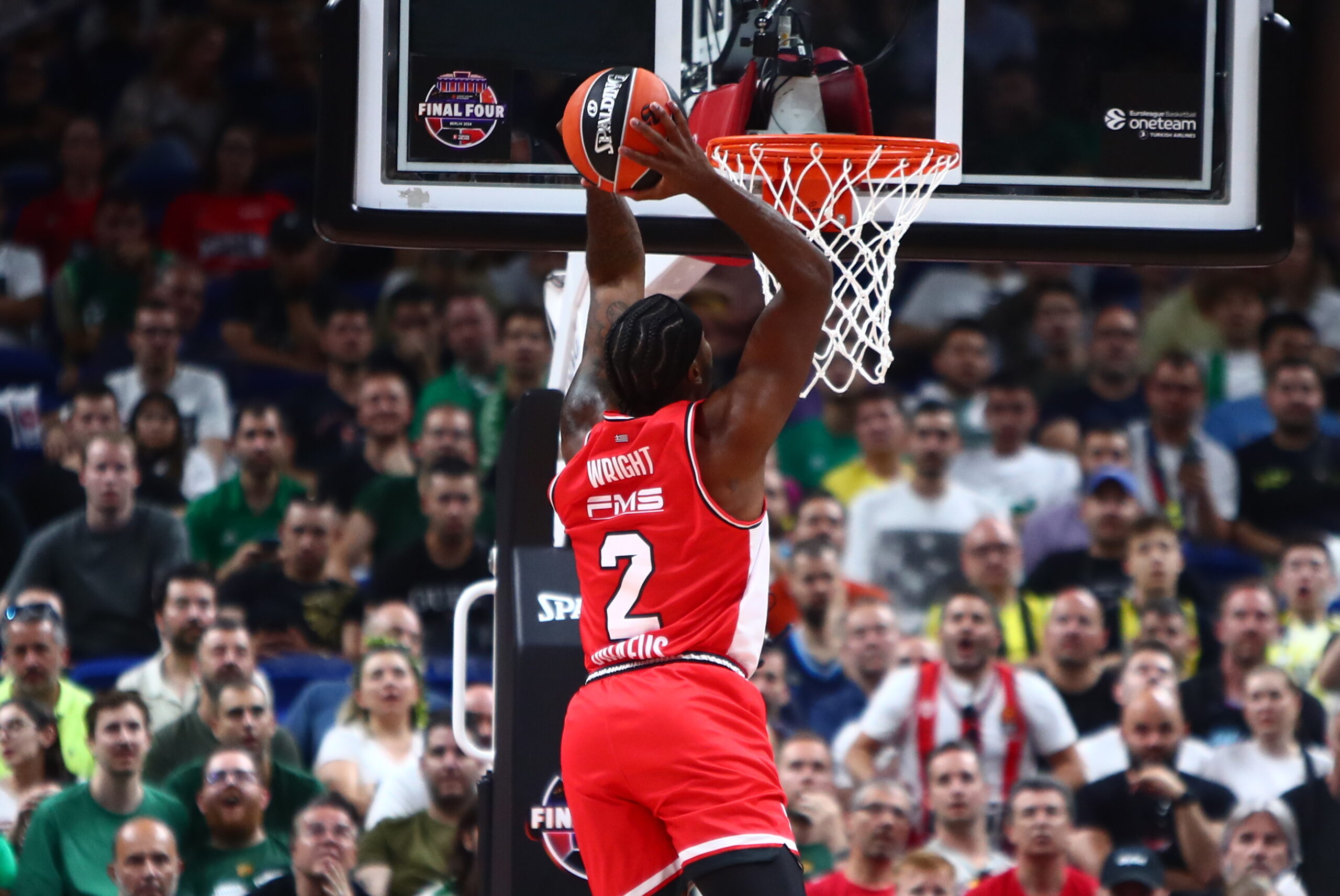 [369826] EUROLEAGUE 2023-2024 / FINAL-4 ΒΕΡΟΛΙΝΟ / ΤΕΛΙΚΟΣ 3ης ΘΕΣΗΣ / ΟΣΦΠ - ΦΕΝΕΡΜΠΑΧΤΣΕ (KLODIAN LATO / EUROKINISSI)