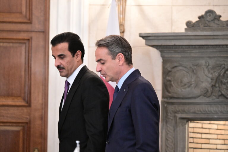 Συνάντηση του Πρωθυπουργού με τον Εμίρη του Κατάρ: Ενίσχυση της διμερούς συνεργασίας αλλά και αυξανόμενη ανησυχία για την κατάσταση στη Γάζα