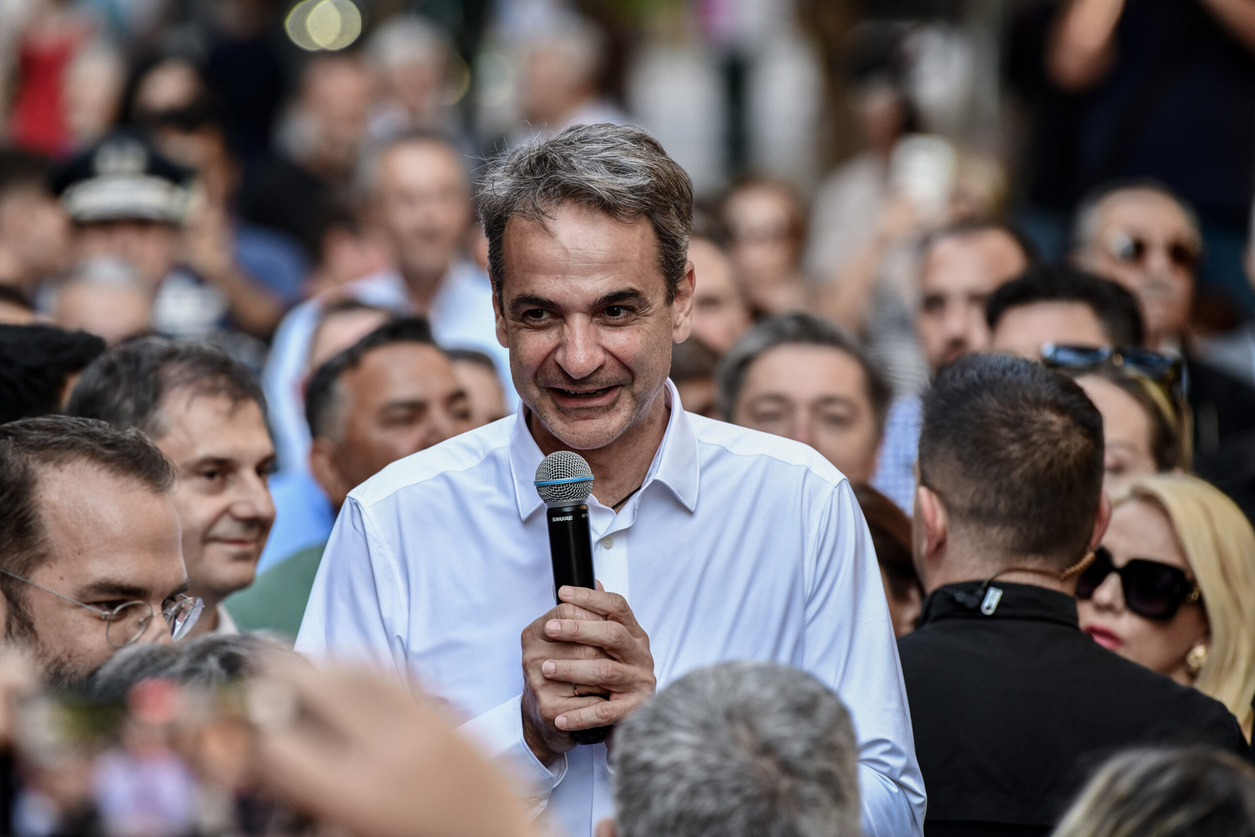 [369912] ΕΠΙΣΚΕΨΗ ΤΟΥ ΠΡΩΘΥΠΟΥΡΓΟΥ ΚΥΡΙΑΚΟΥ ΜΗΤΣΟΤΑΚΗ ΣΤΟΝ ΠΥΡΓΟ ΗΛΕΙΑΣ (ΓΙΑΝΝΗΣ ΣΠΥΡΟΥΝΗΣ/ILIALIVE.GR/EUROKINISSI)