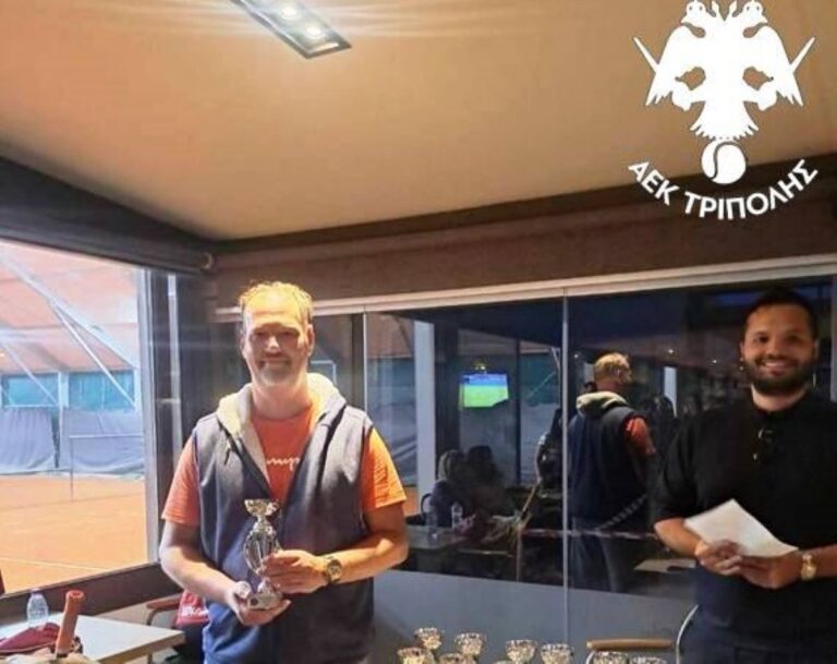 Τρίπολη: 1η θέση για τον Ζωγραφάκη της ΑΕΚ Τρίπολης στο Ace – 40