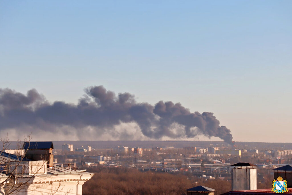 Ρωσία: Πυρκαγιά ξέσπασε σε αεροδρόμιο στην πόλη Μινεράλνιε Βόντι