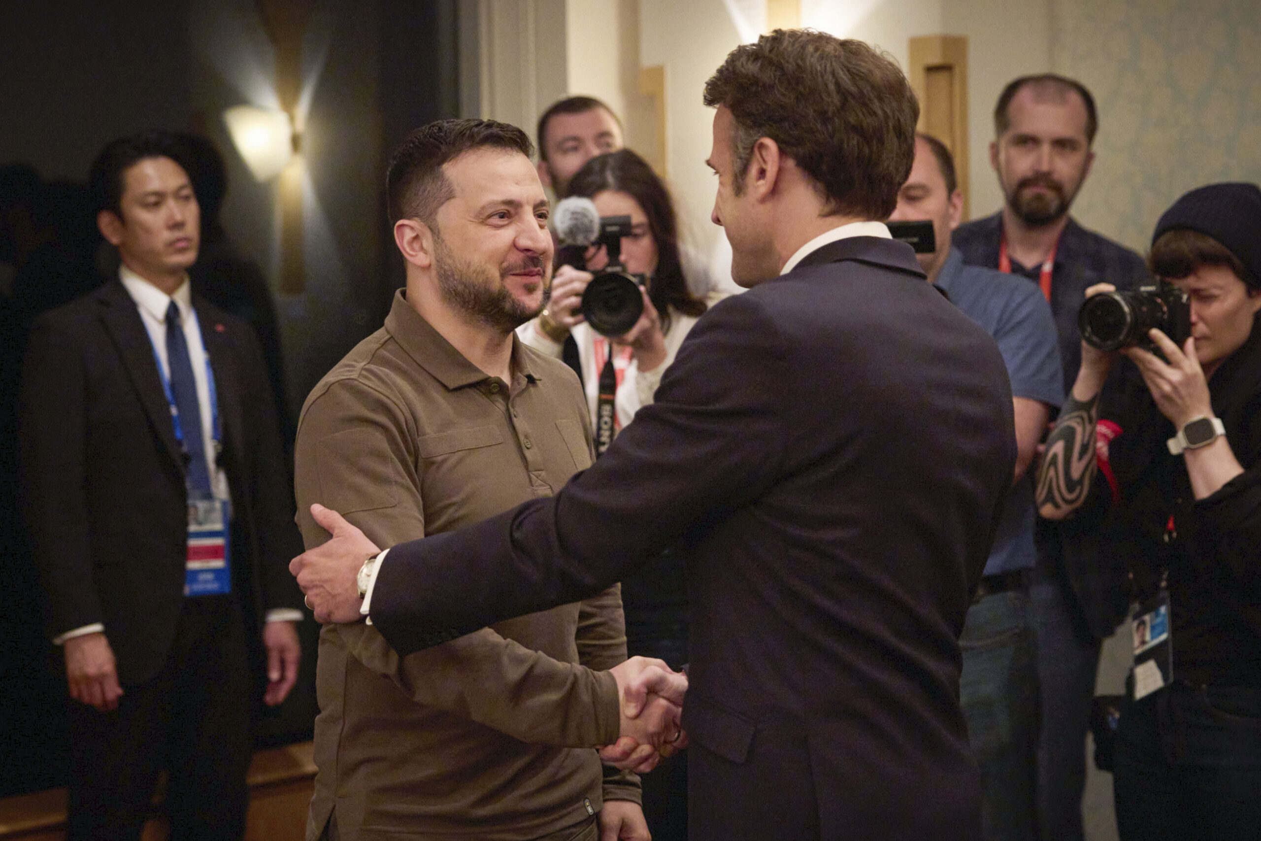 Zelensky Macron