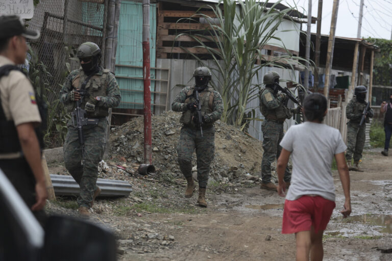 Ισημερινός: Σε κατάσταση έκτακτης ανάγκης επτά επαρχίες λόγω βίας