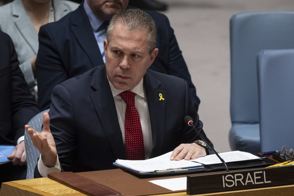 Πρεσβευτής του Ισραήλ στον ΟΗΕ: «Ντροπή» η τήρηση ενός λεπτού σιγής στο Συμβούλιο Ασφαλείας για τον Ραΐσι