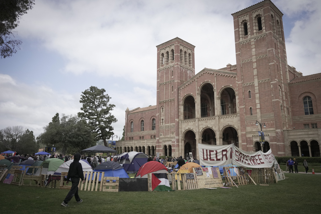 Israel Palestinians Campus Protests