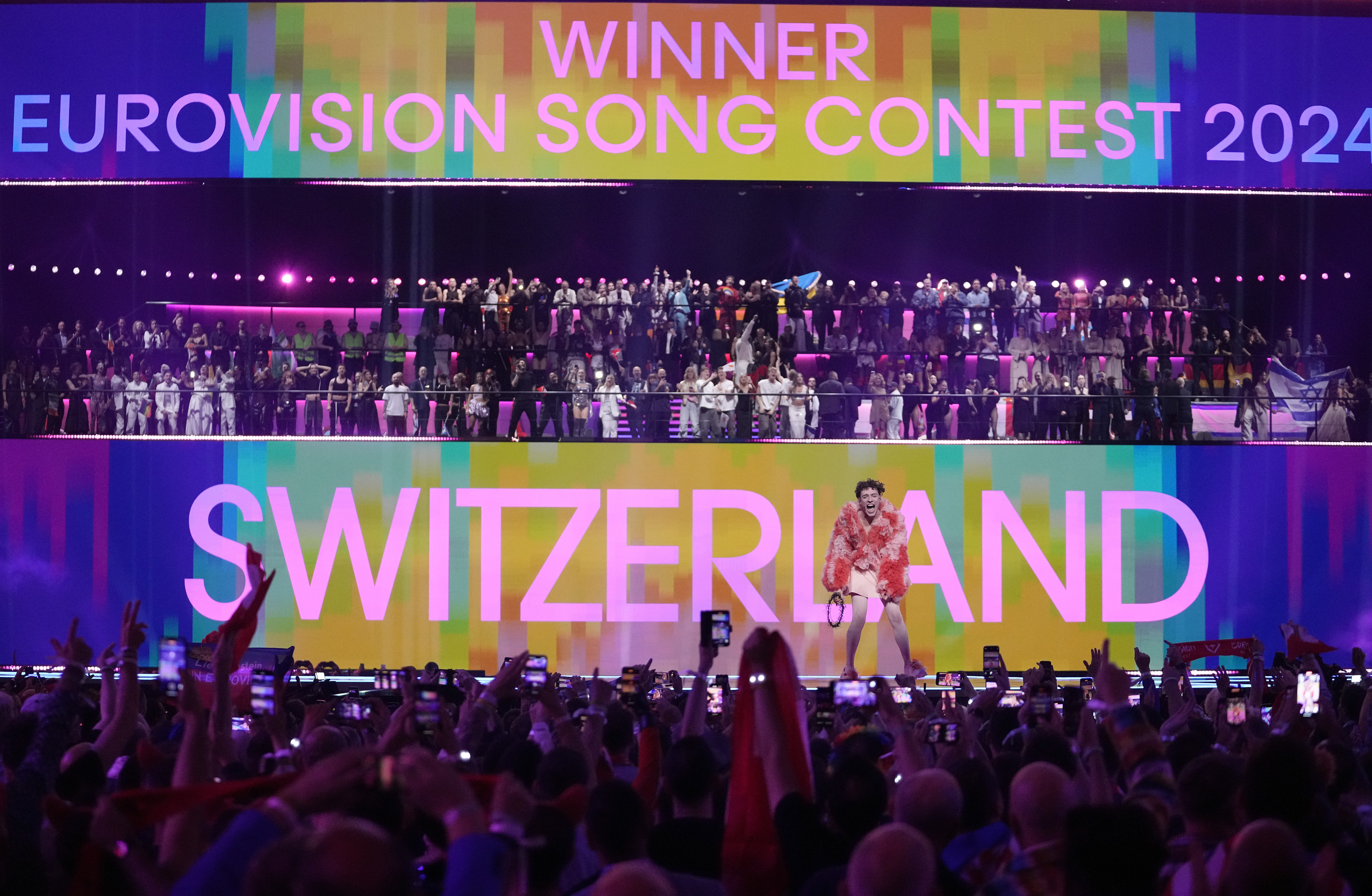 Eurovision 2024: Νικήτρια η Ελβετία, 11η η Ελλάδα, 15η η Κύπρος – Αναλυτικά τα αποτελέσματα