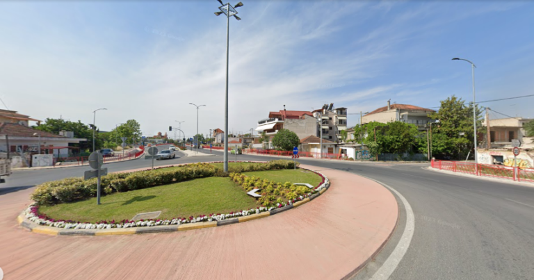 Λάρισα: Κυκλοφοριακές ρυθμίσεις στον κυκλικό κόμβο της οδού Ερέτρειας