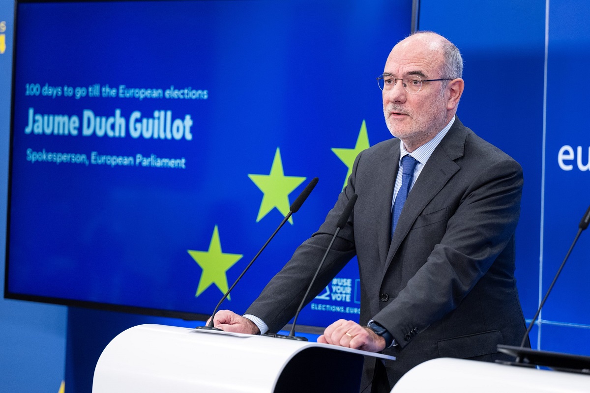 Jaume Duch spokeperson europarliament