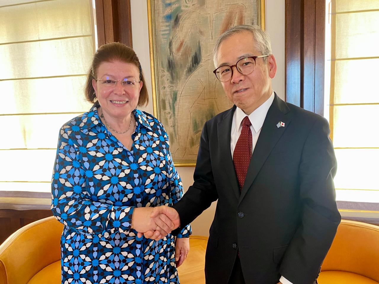 Συνάντηση της υπουργού Πολιτισμού με τον πρέσβη της Ιαπωνίας- Σε εξέλιξη το «Έτος Πολιτισμού και Τουρισμού Ελλάδας και Ιαπωνίας»
