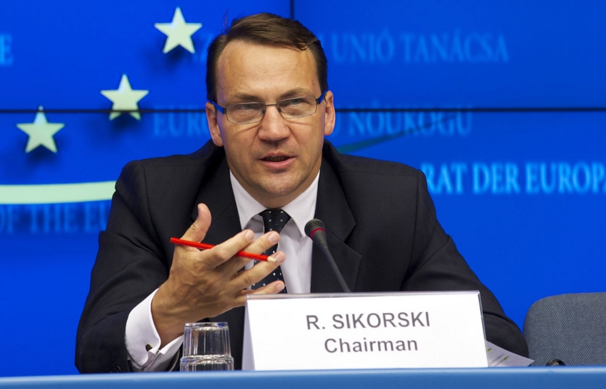 R.Sikorski Polish minister