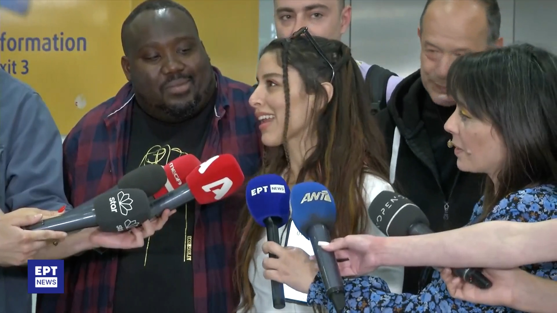 Eurovision 2024: Χαμογελαστή και ευδιάθετη επέστρεψε στην Αθήνα η Μαρίνα Σάττι – Πώς σχολίασε την εμφάνισή της