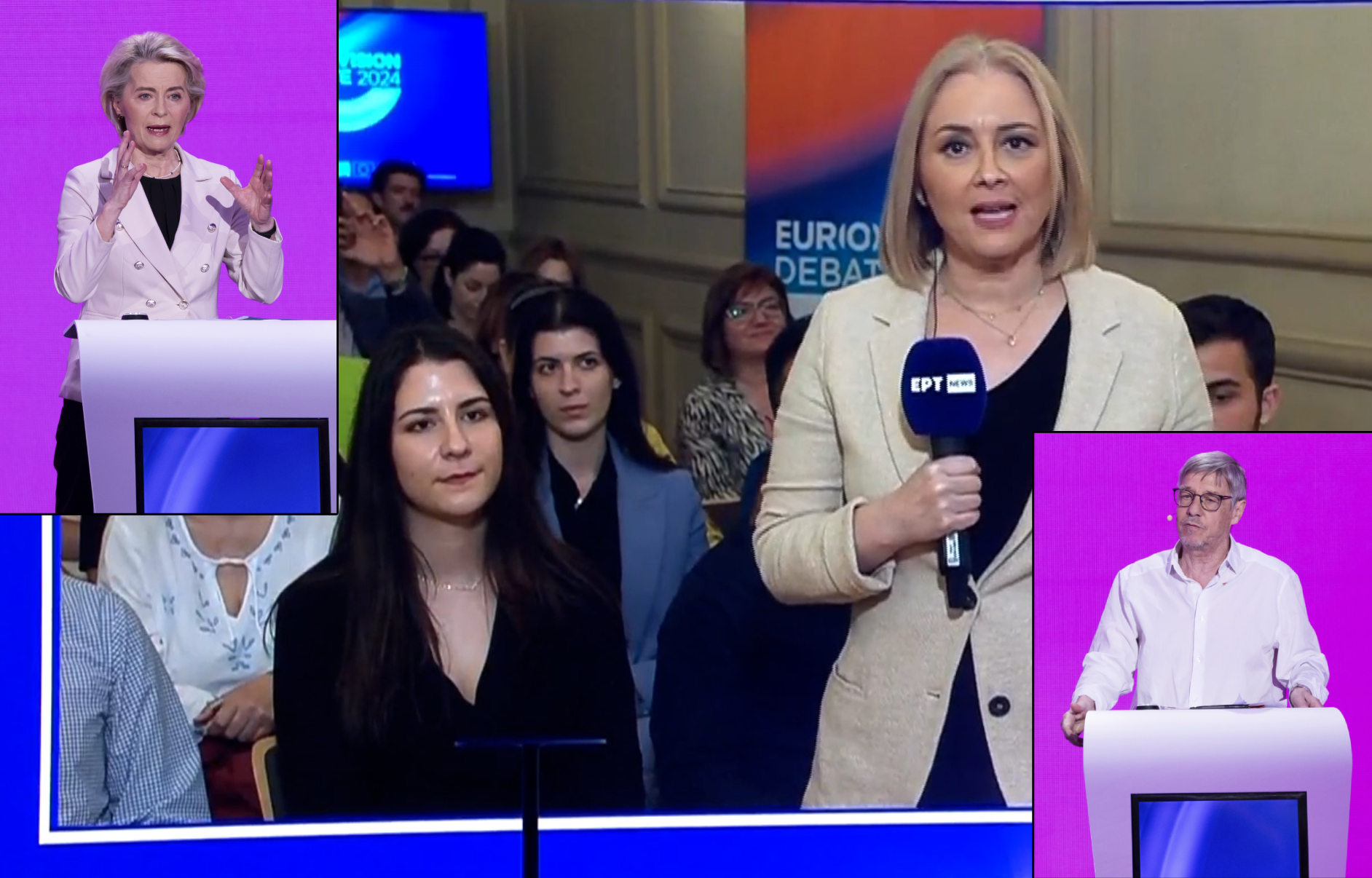 Eurovision Debate – Η απάντηση δύο υποψηφίων για την προεδρία της Κομισιόν στο ερώτημα από την Ελλάδα για την μετανάστευση