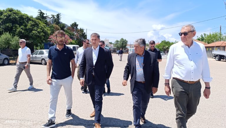 Περιοδεία Υφυπουργού Οικονομικών Χάρη Θεοχάρη στην Ηλεία