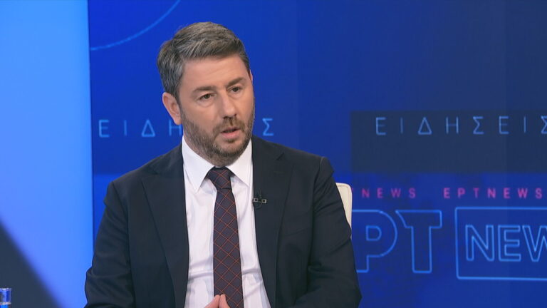 Ν. Ανδρουλάκης στο ΕΡΤNews: Η κοροϊδία και η αλαζονεία θα αποδοκιμαστούν από τον λαό στις εκλογές