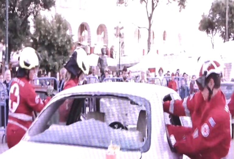 «Ασφάλεια στους δρόμους»: Εκδήλωση του Ελληνικού Ερυθρού Σταυρού για την ενημέρωση σχετικά με τα τροχαία ατυχήματα