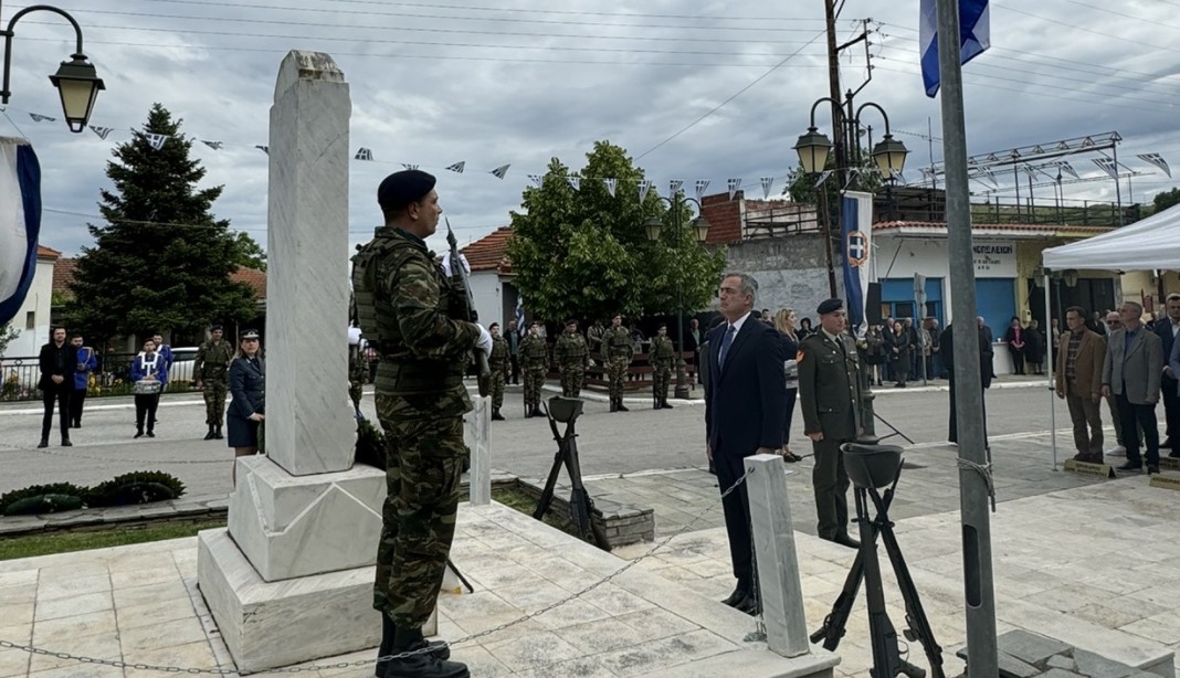 Εκδήλωση μνήμης για την 83η επέτειο της μάχης των Eυζώνων παρουσία του υφυπουργού Εσωτερικών Στάθη Κωνσταντινίδη