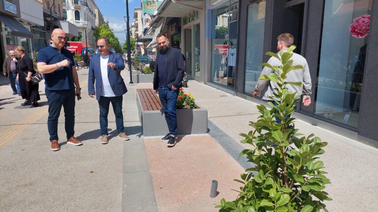 Καρδίτσα: Προς ολοκλήρωση το έργο της ανάπλασης του κεντρικού πεζόδρομου