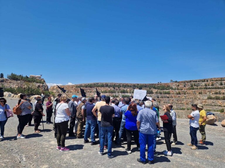 Ηράκλειο: Κατά της επαναλειτουργίας των λατομείων Γουβών κάτοικοι της περιοχής