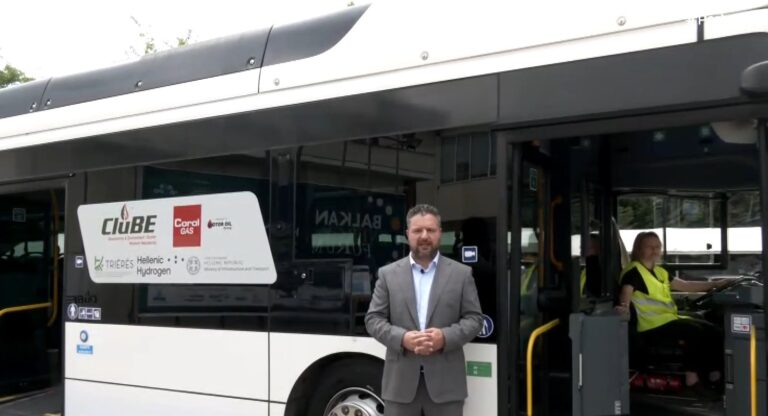 3ο JIVE Roadshow: Το λεωφορείο υδρογόνου στην Κοζάνη
