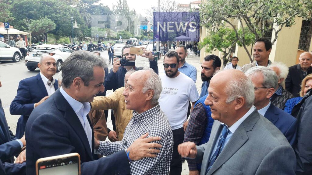 Χίος: Να μην αντιμετωπίσουν με αδιαφορία τις ευρωεκλογές κάλεσε τους πολίτες ο Κυριάκος Μητσοτάκης